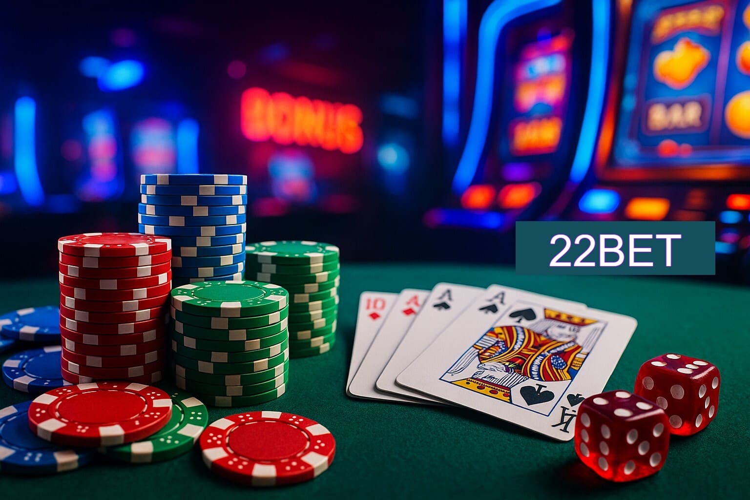 Benefícios do 22BET