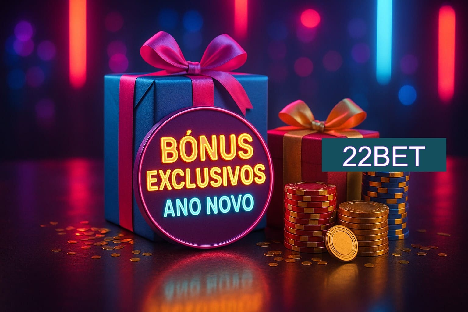 Promoções de Ano Novo no 22BET